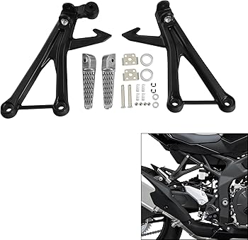パーツ R-M Amazon.com: TCMT Rear Passenger Foot Pegs Bracket Set Fit